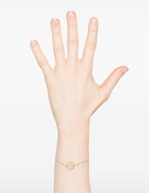 18K yellow gold Bloomy diamond bracelet